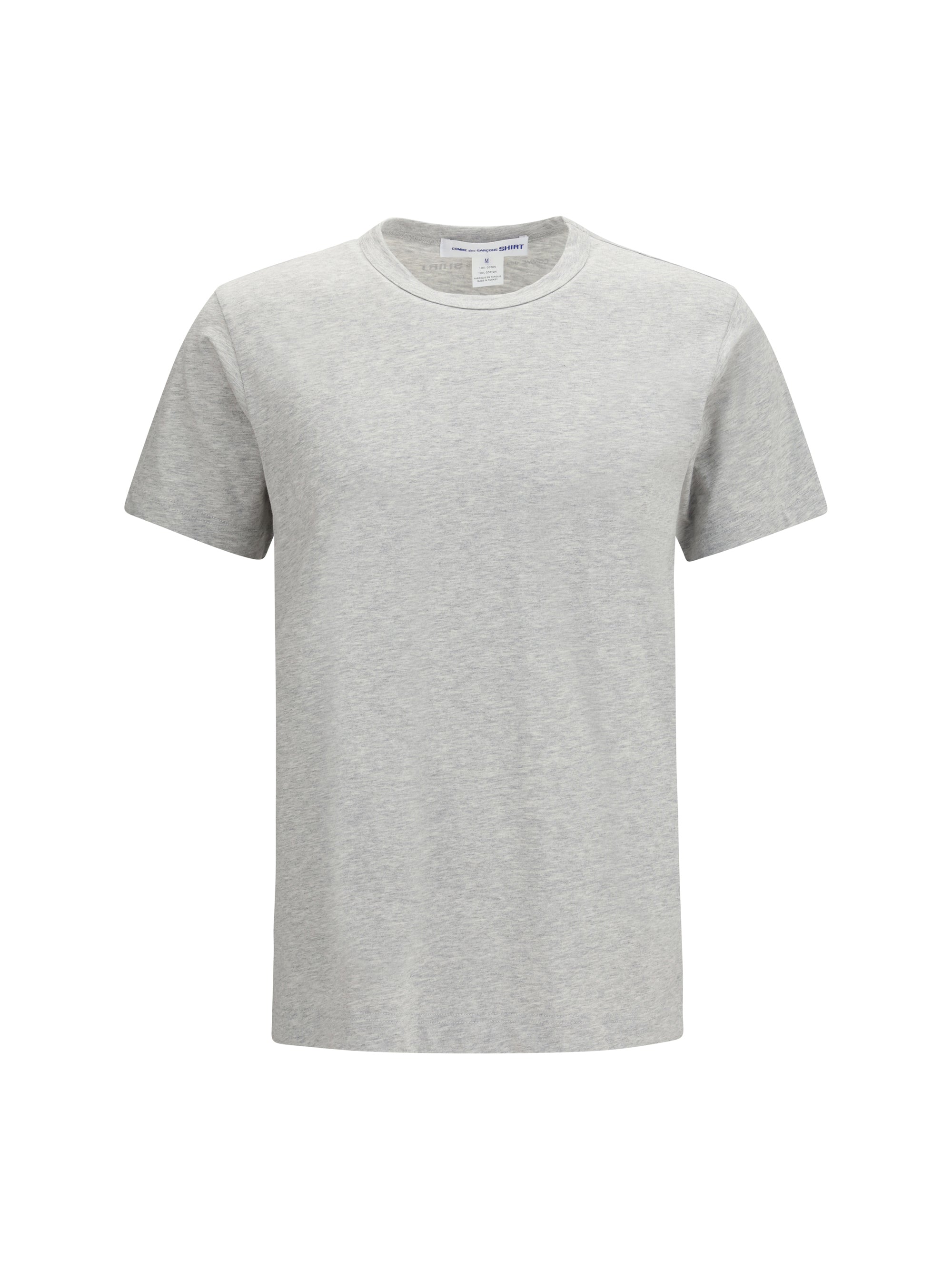 Comme Des GarçOns Shirt Crewneck Cotton T-Shirt — Gray, view 2