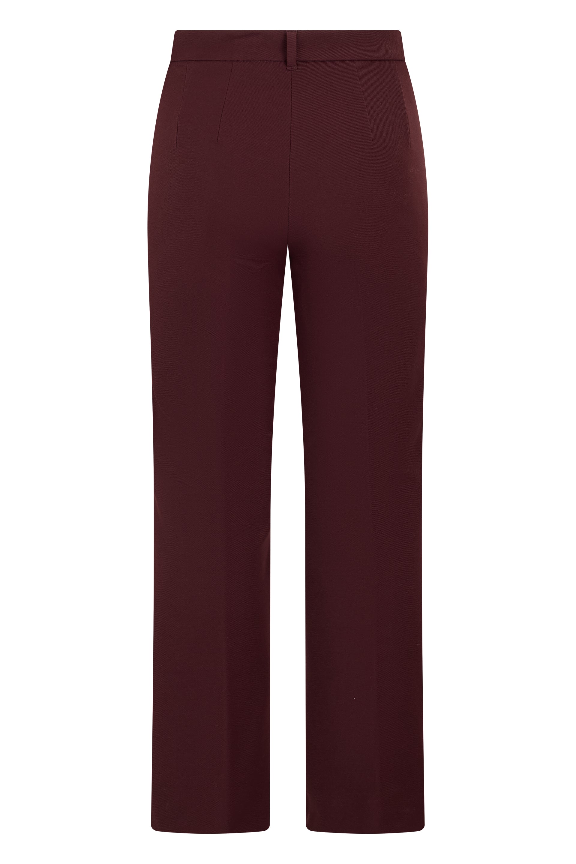 'S Max Mara Trousers — Burgundy, view 2