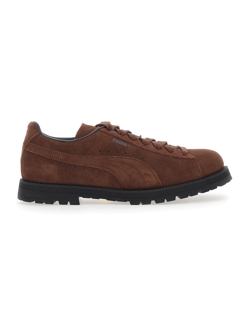 Puma Leather with Vibram Sole Sneakers — Brown by Puma
