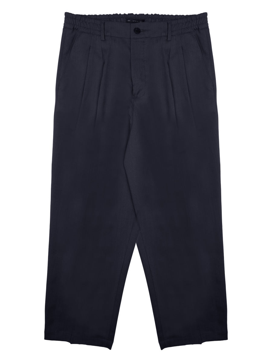 Low Brand Zen Tropical Trousers — Blue by Low Brand