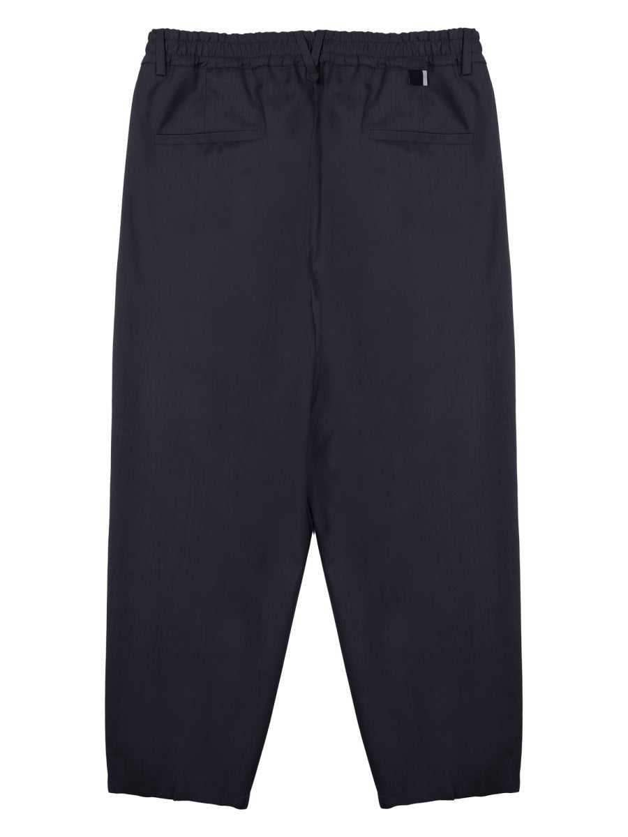 Low Brand Zen Tropical Trousers — Blue, view 2