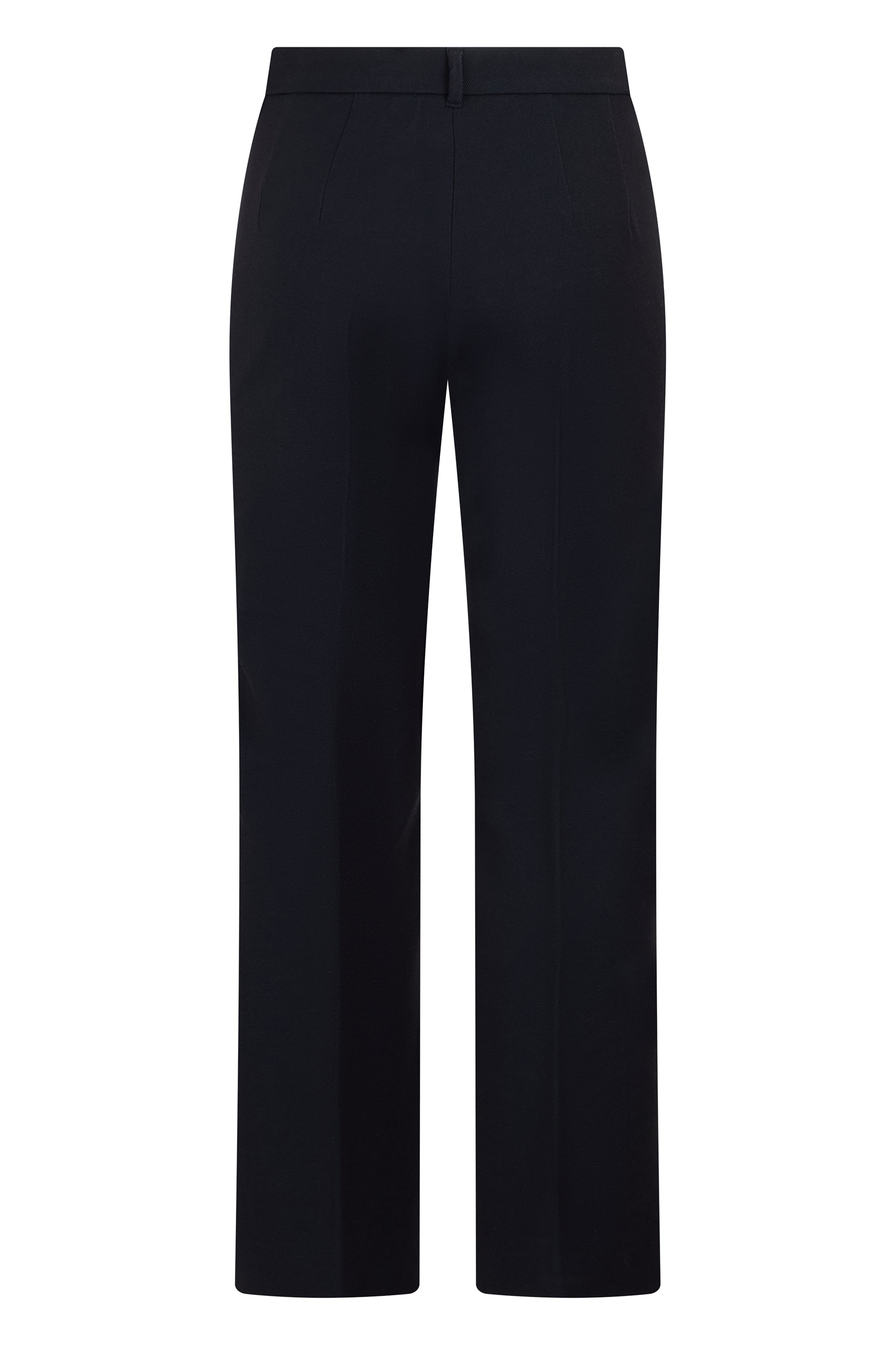 'S Max Mara High-Waist Straight Trousers — Blue, view 2