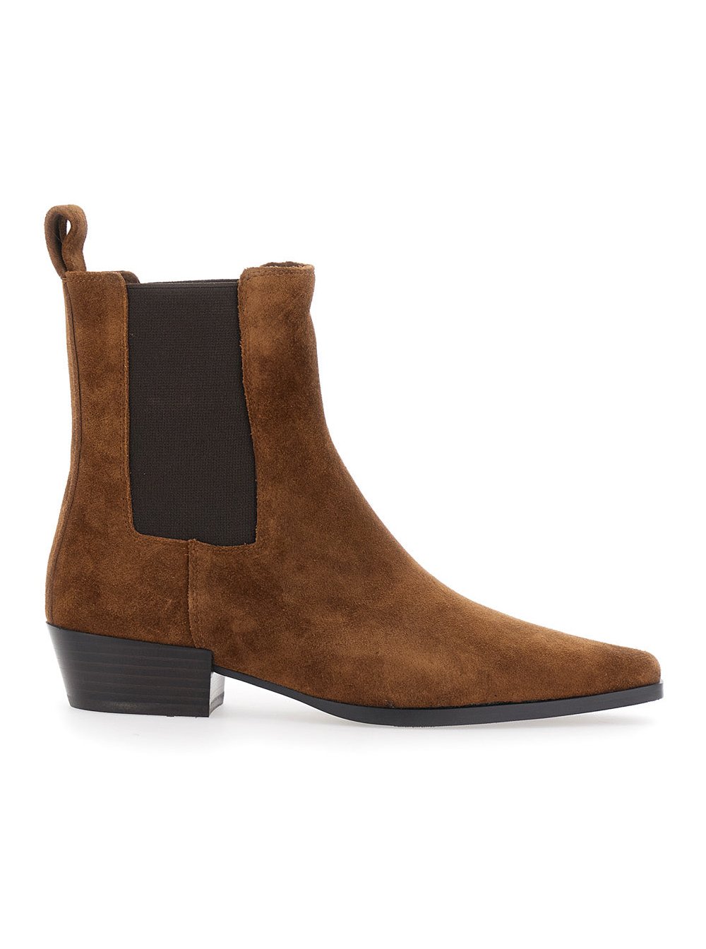 Strategia Nina Bootie Ankle Boot — Brown by Strategia