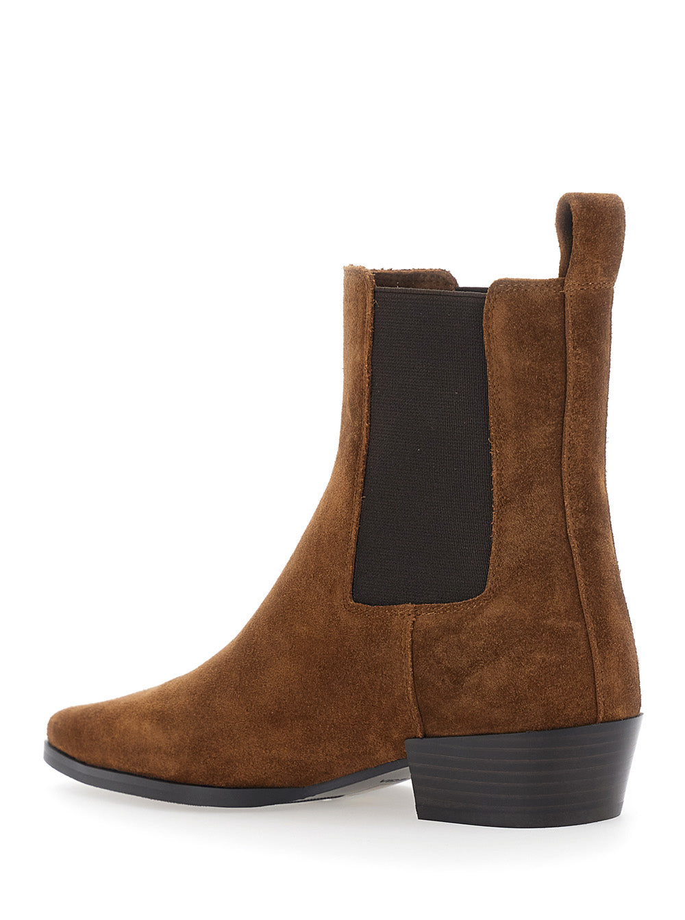 Strategia Nina Bootie Ankle Boot — Brown, view 3