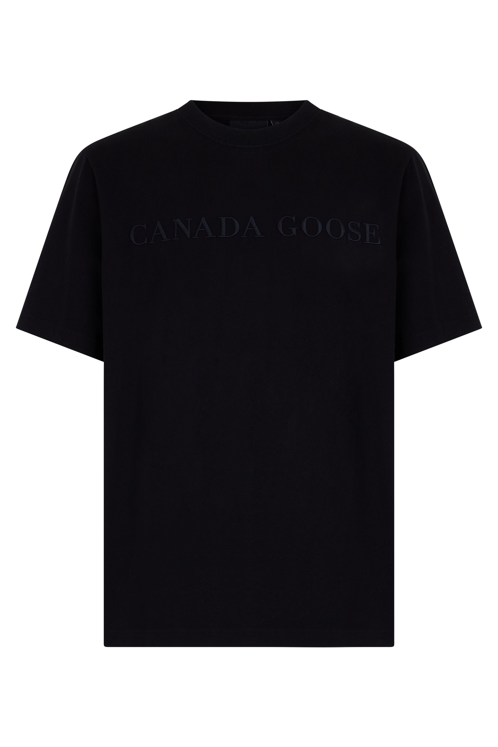Canada Goose Embroidered Cotton T-Shirt — Black by Canada Goose