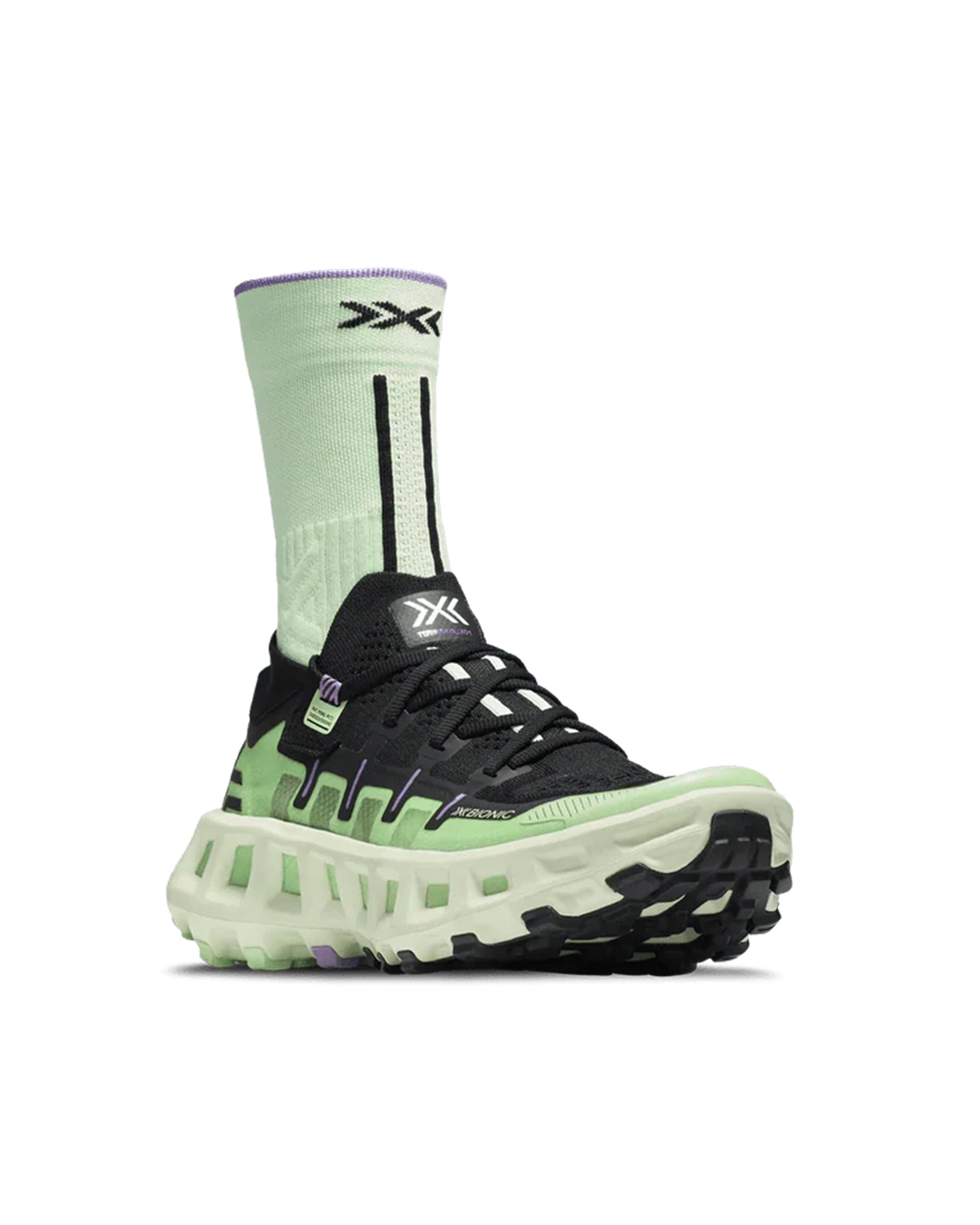 X Bionic TerraSkin X01 Sneaker — Green, view 2