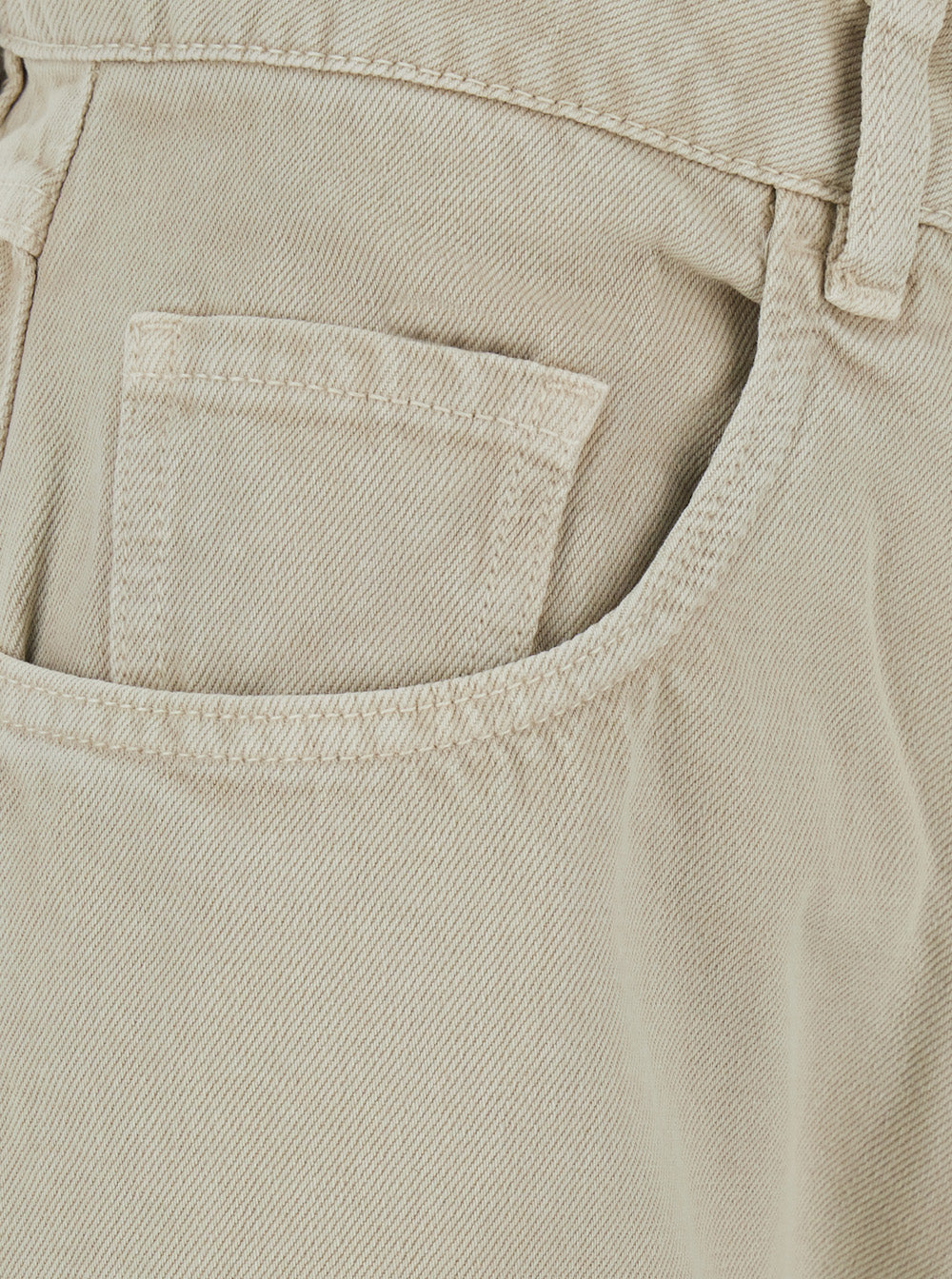 Icon Denim Poppy Jeans — Beige, view 3