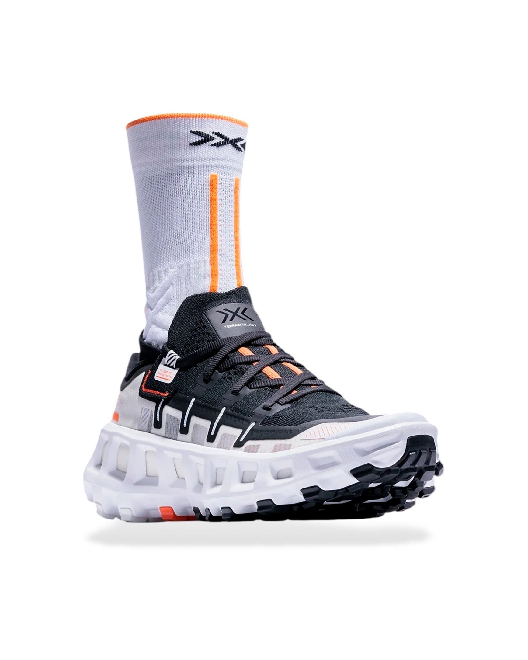 X Bionic TerraSkin X01 Sneaker — White, view 3