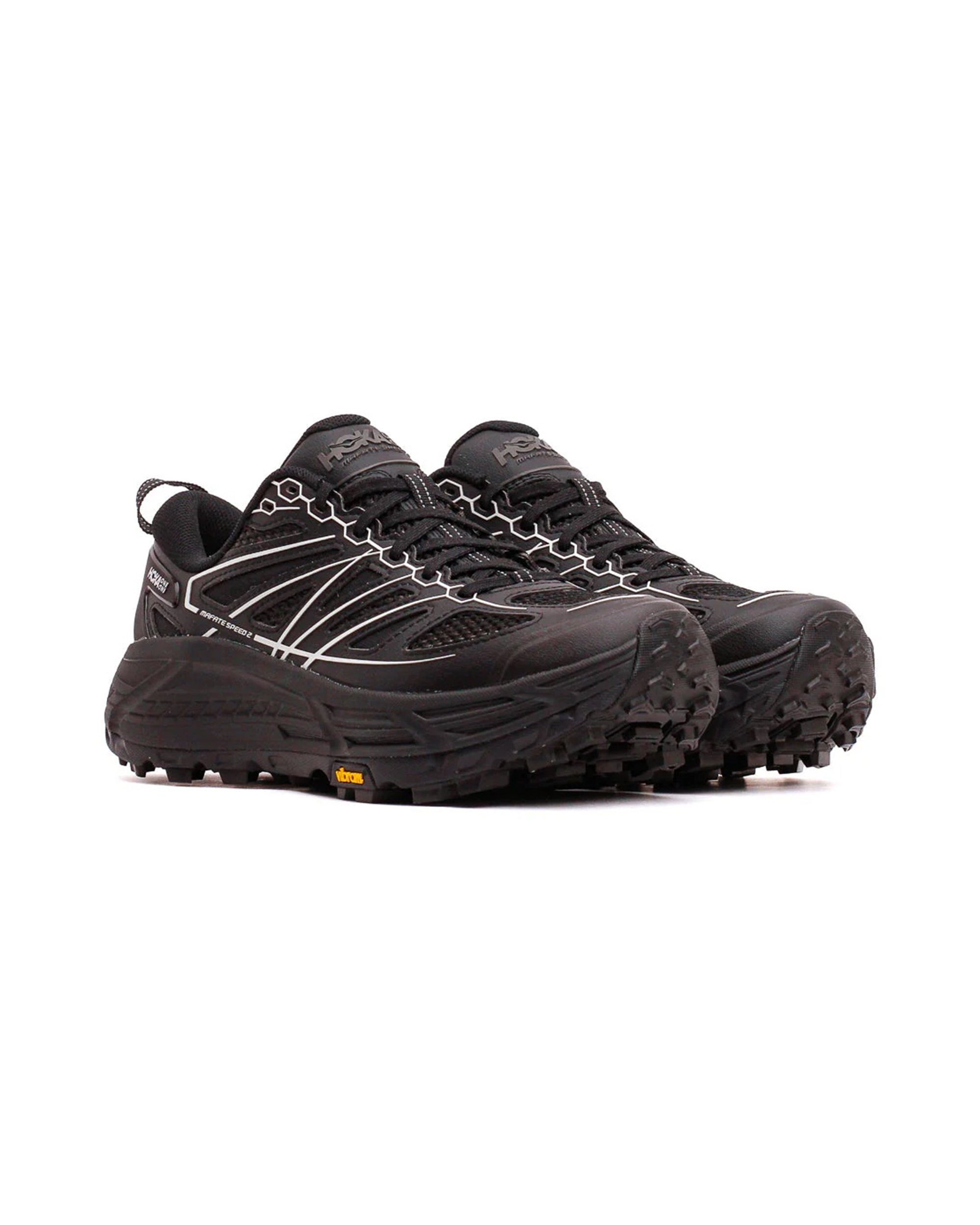 Hoka Mafate Speed 2 Sneaker — Black, view 2