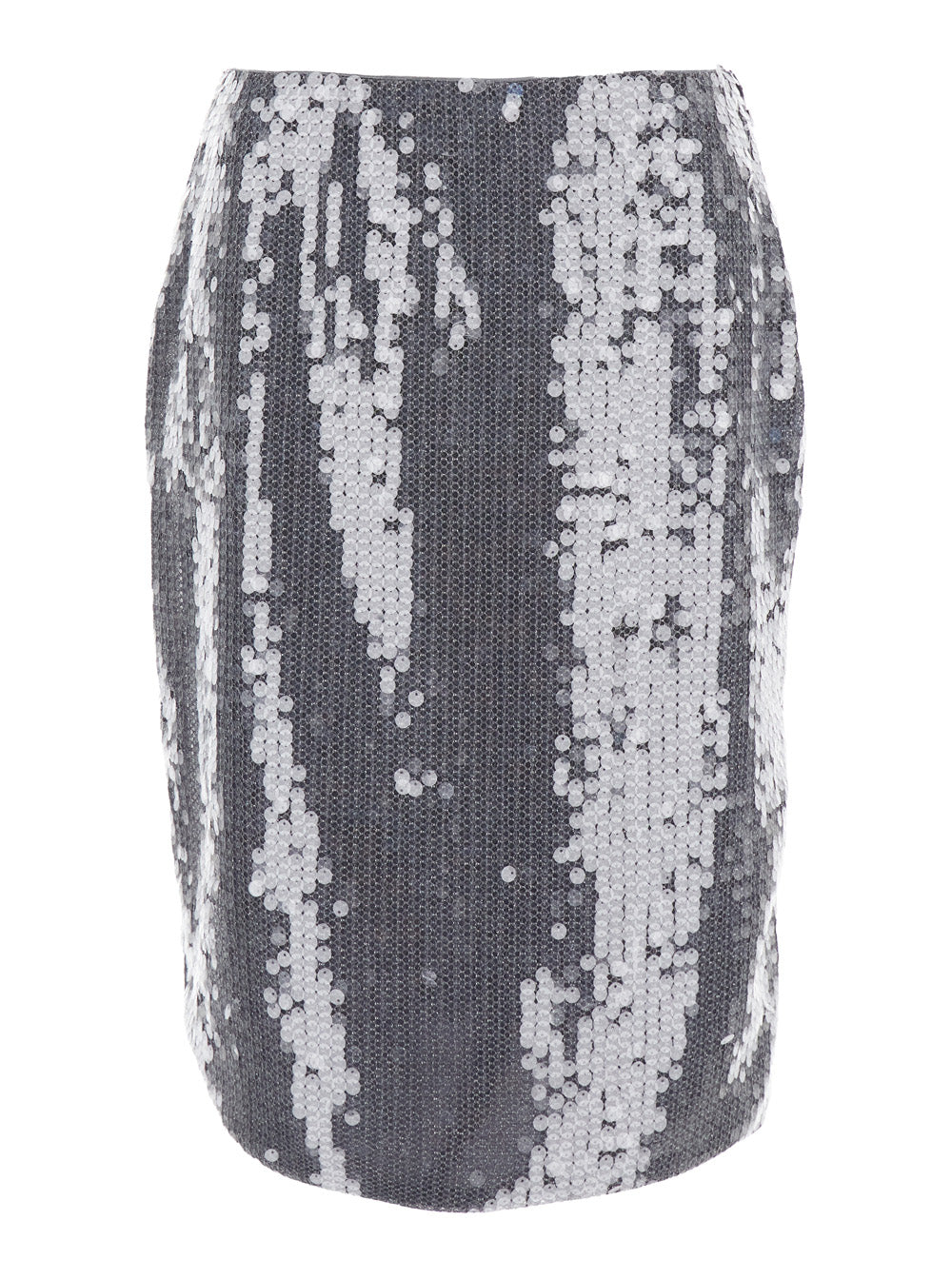 Rotate Birger Christensen Sequined Recycled Polyester Skirt — Gray by Rotate Birger Christensen