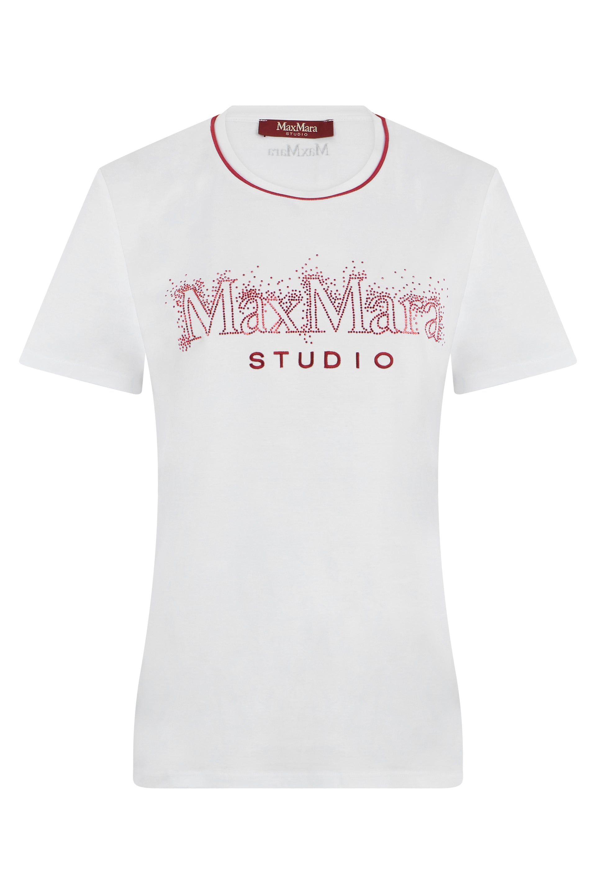 Max Mara Studio Pugnale T-Shirt — White by Max Mara Studio