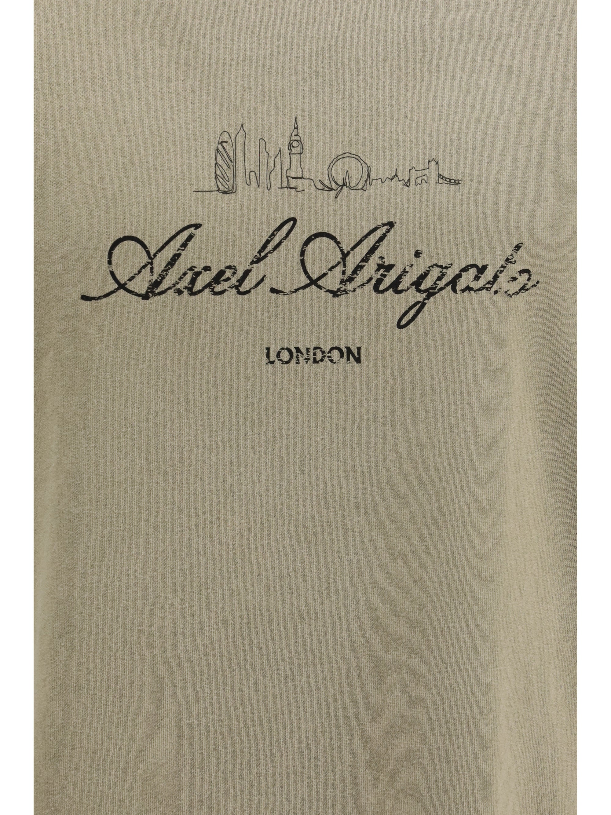 Axel Arigato Ldn Washed Sky T-Shirt — Green, view 2