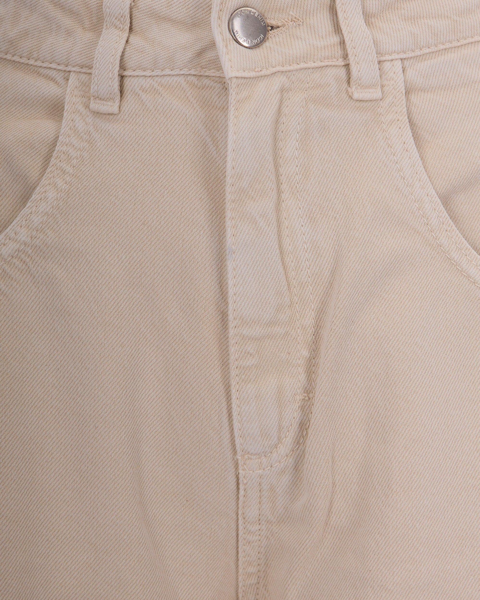 Icon Denim Poppy Jeans — Beige, view 3