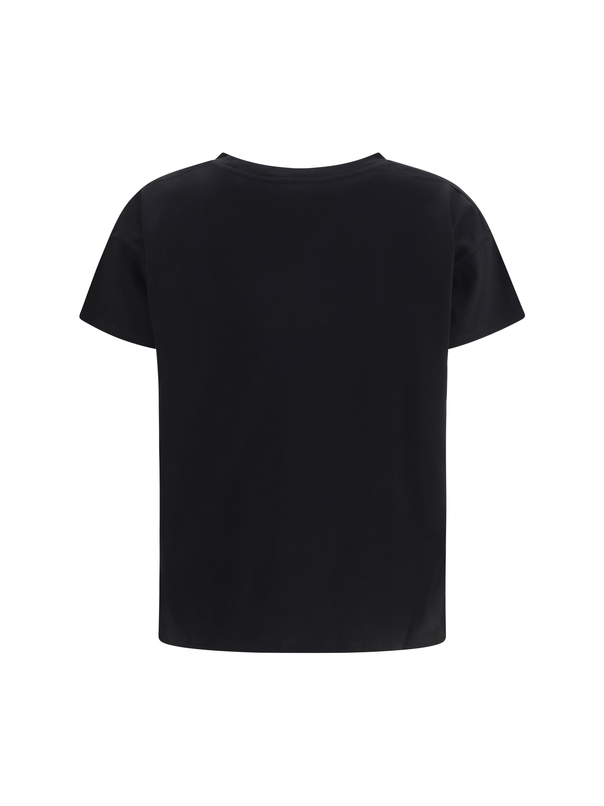 Loulou De Saison Basiluzzo T-Shirt — Black, view 2