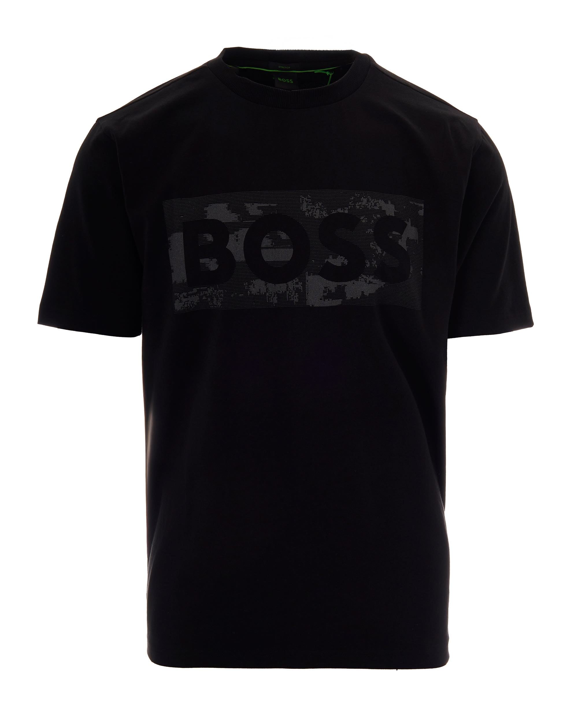Hugo Boss Logo-Graphic Cotton T-Shirt — Black by Hugo Boss