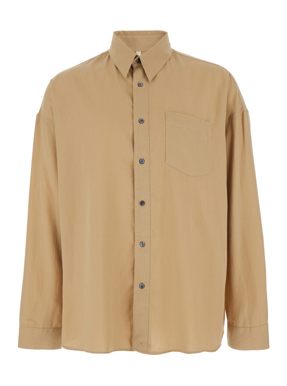 Sunflower Linen Blend Shirt — Beige by Sunflower