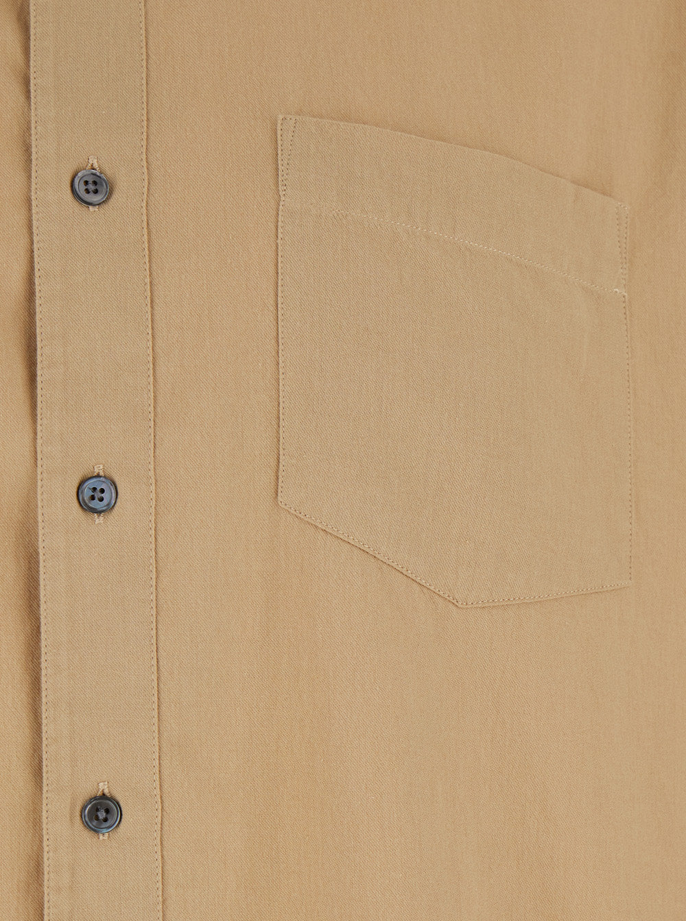 Sunflower Linen Blend Shirt — Beige, view 3