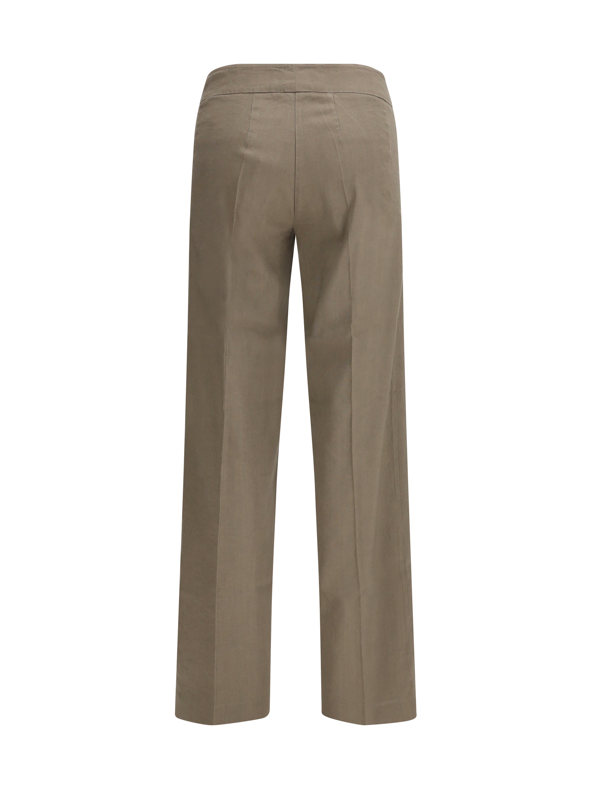 Avenue Montaigne Flavia Trousers — Moss, view 2