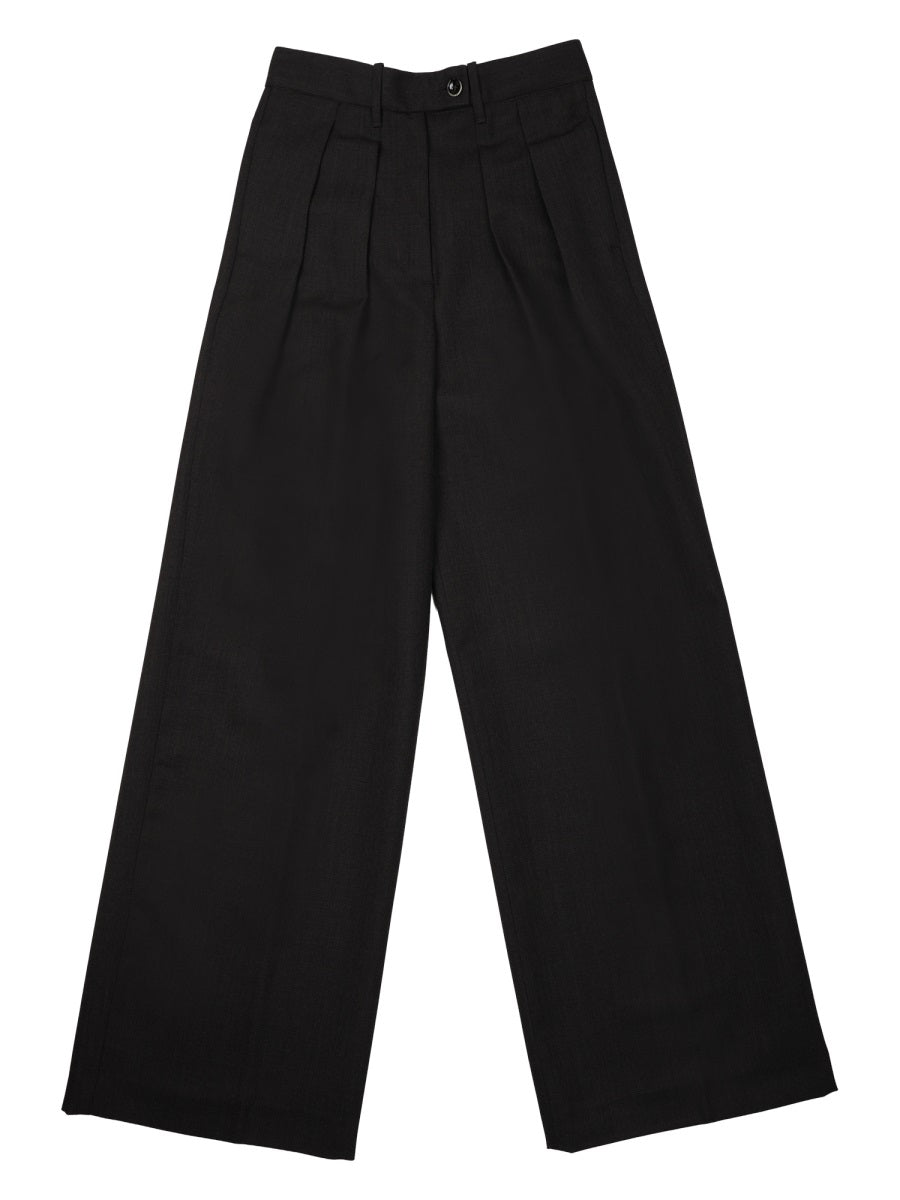 Nine In The Morning Sandra Trousers — Brown by Nine In The Morning