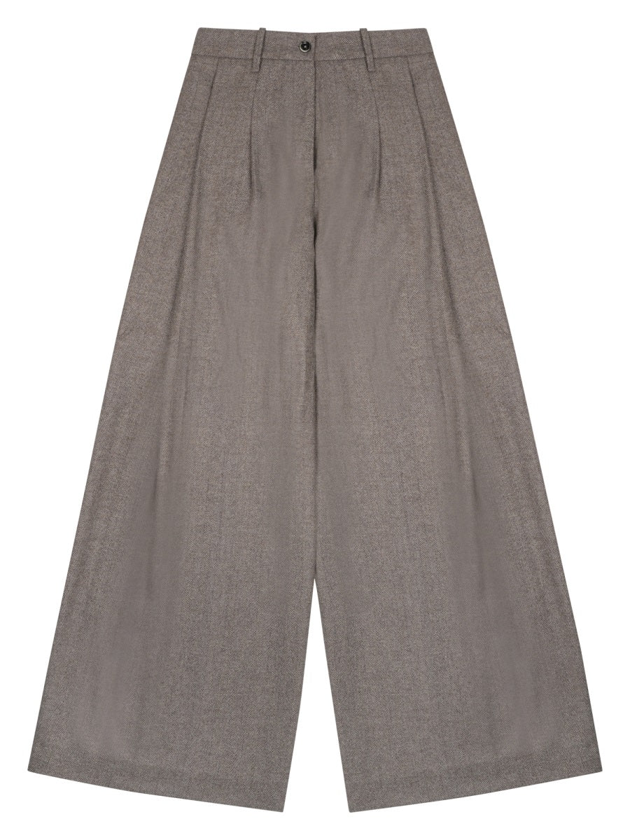 Nine In The Morning Petra Trousers — Gray by Nine In The Morning