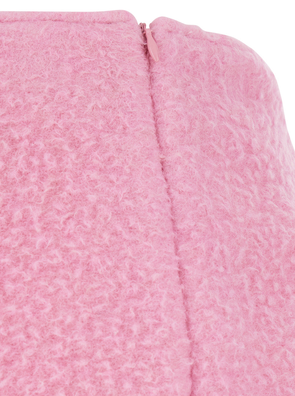 Atelier Edition Hidden Closure Mini Skirt — Pink, view 3
