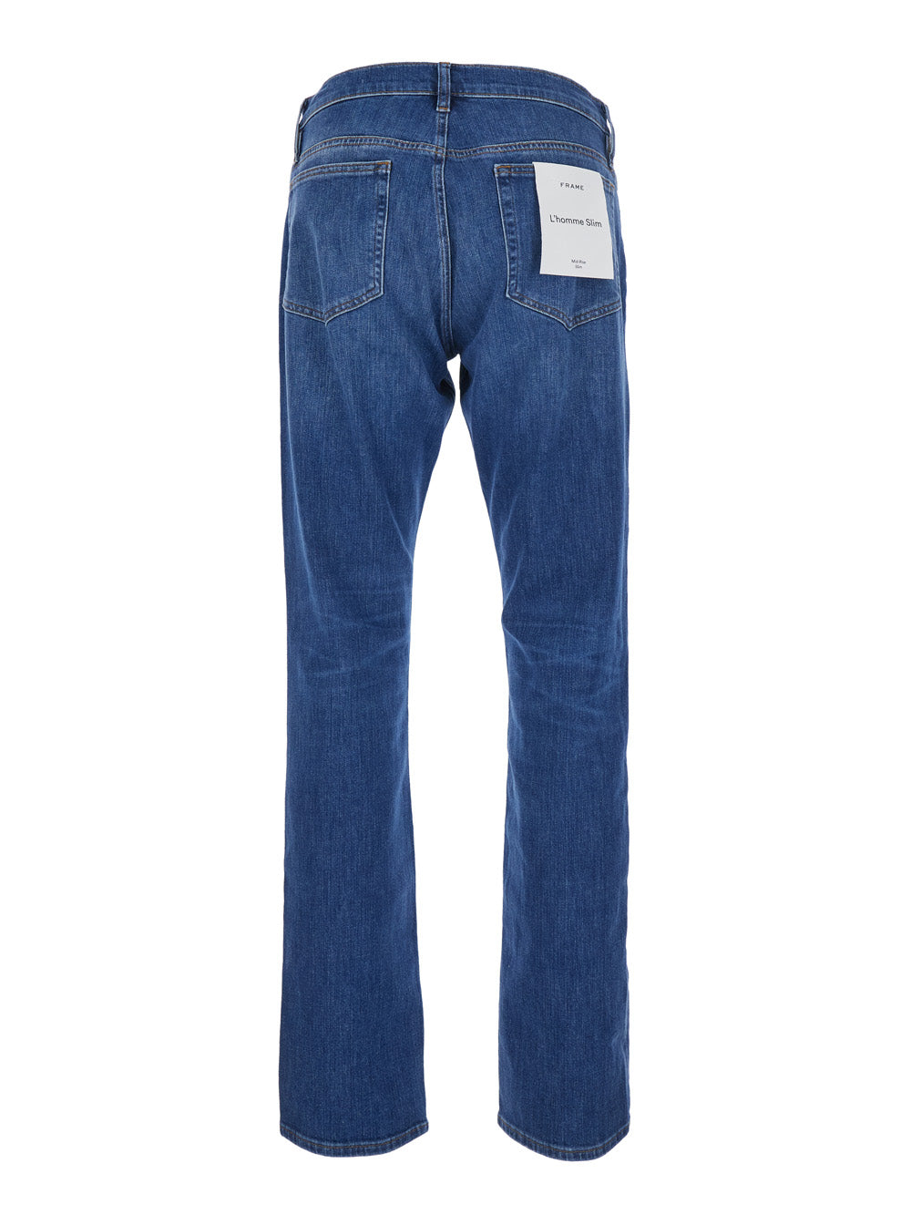 Frame L'Homme Slim Jeans — Blue, view 2