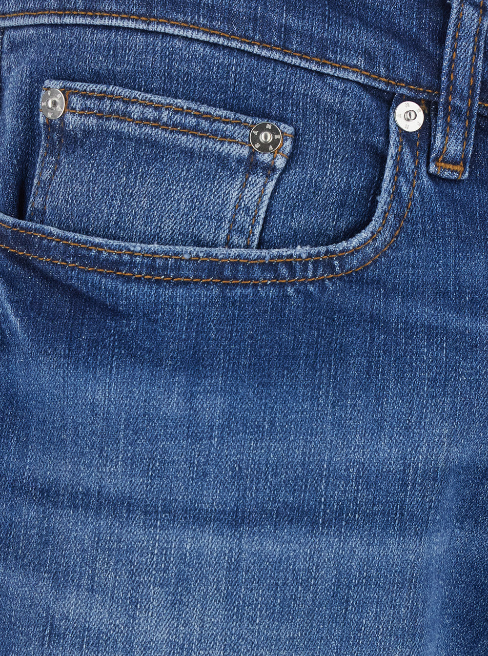 Frame L'Homme Slim Jeans — Blue, view 3