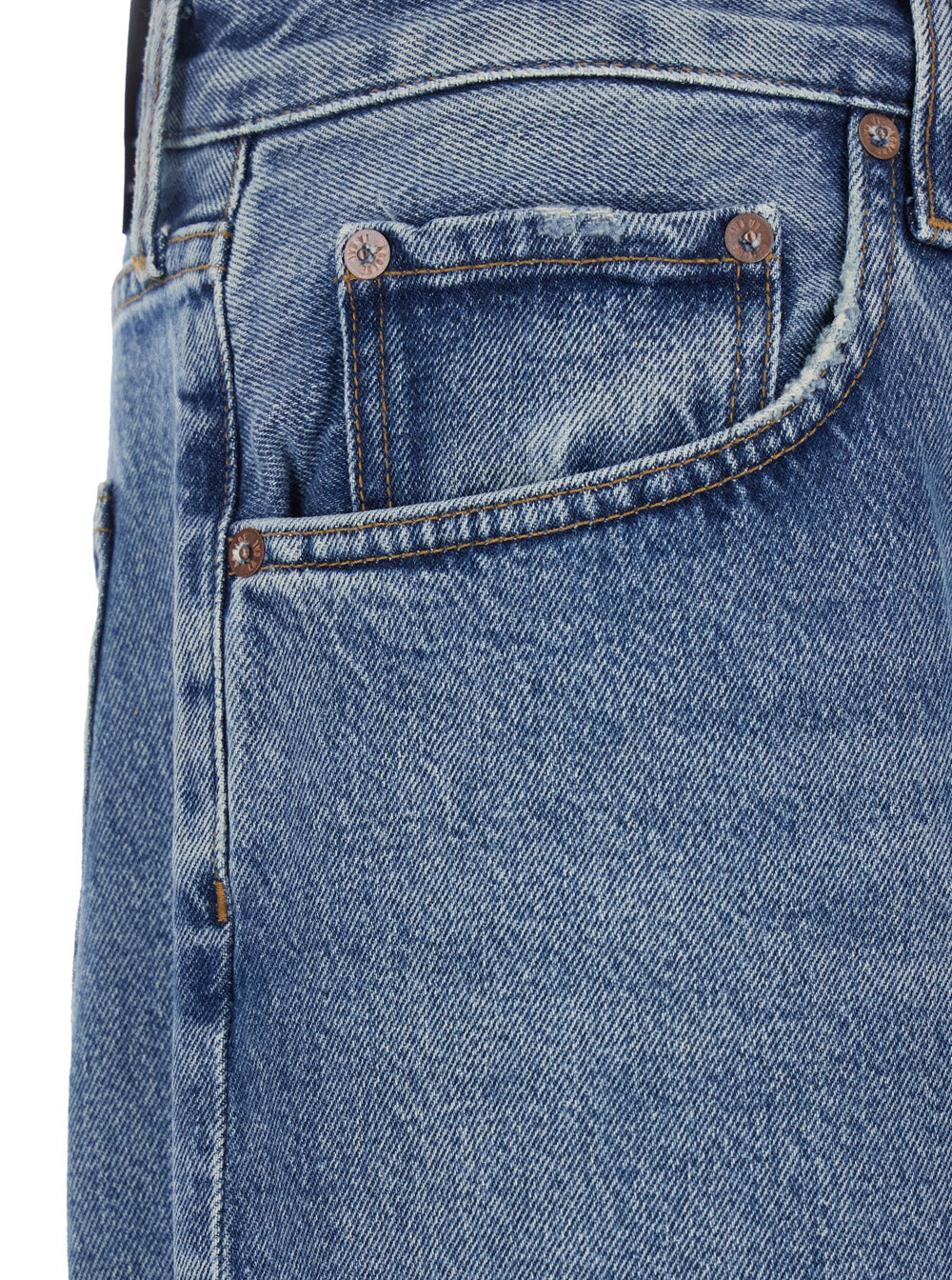 Agolde A703 Jeans — Blue, view 3