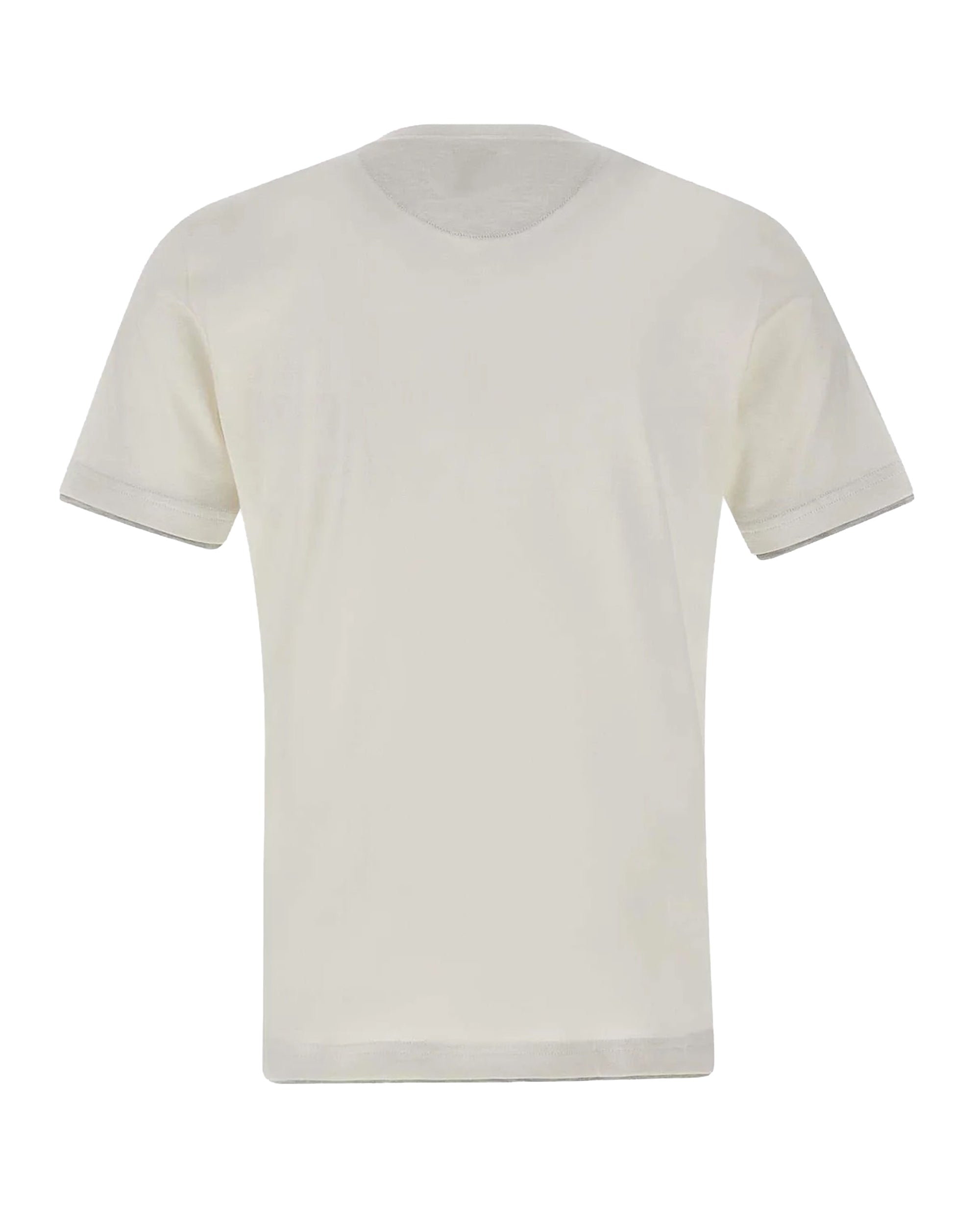 Eleventy Giza Cotton T-Shirt — White, view 2