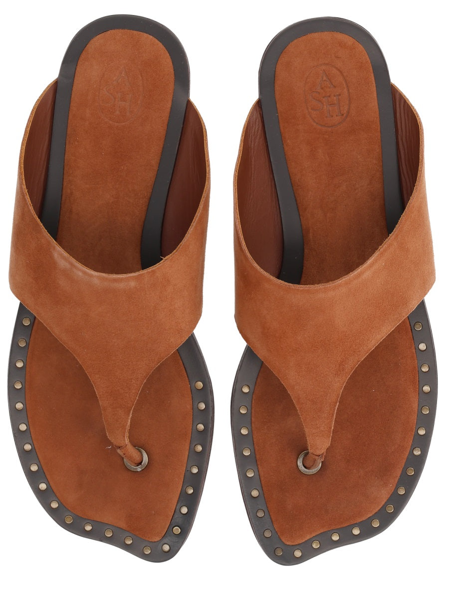 Ash Genius Sandals — Brown, view 3