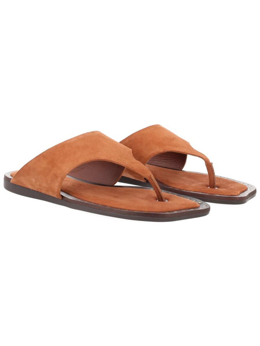 Ash Genius Sandals — Brown, view 6