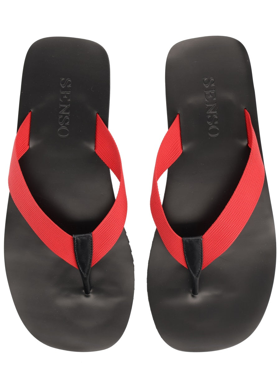 Senso Xylon Sandal — Red, view 3