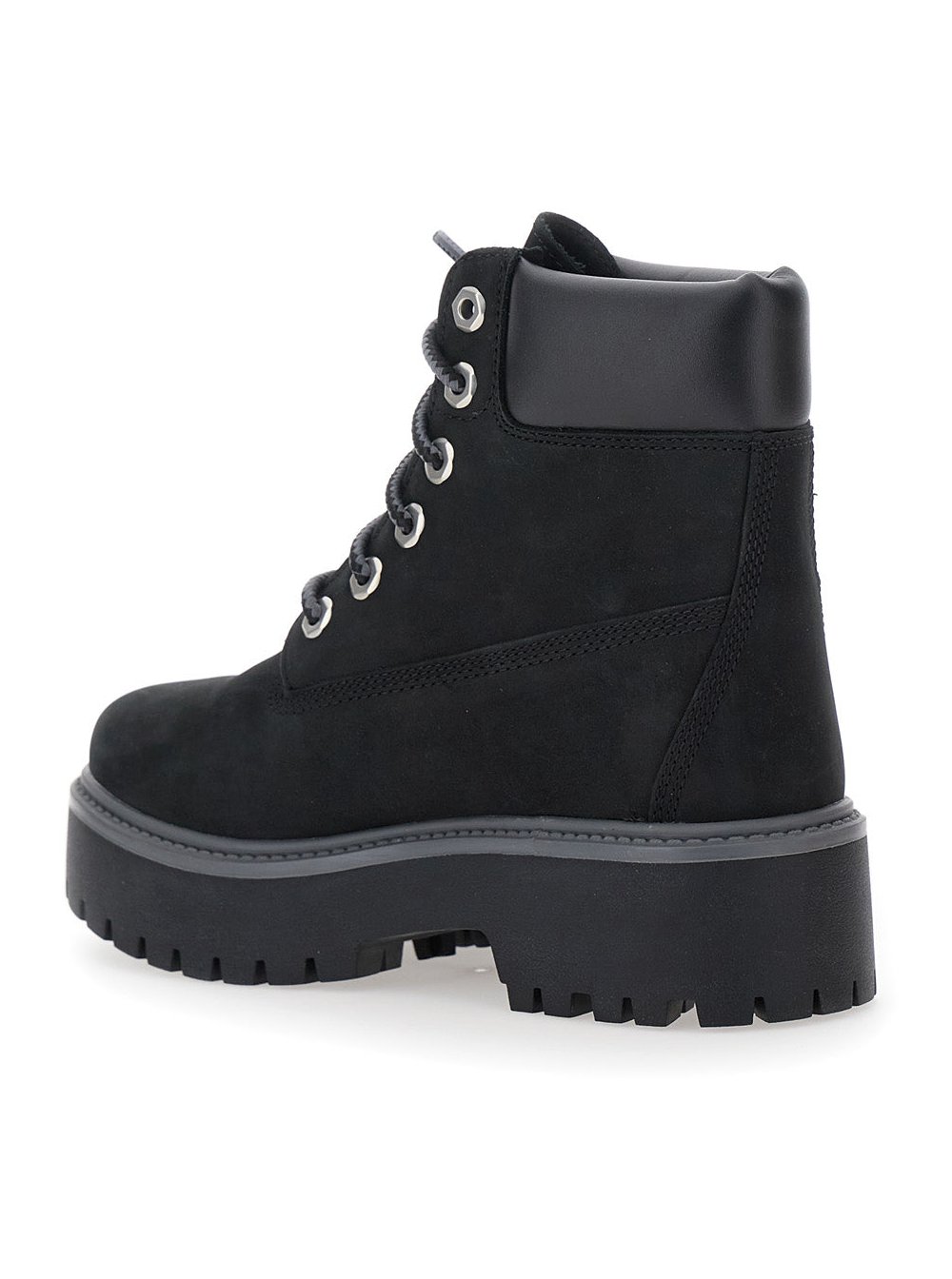 Timberland Nubuck Leather Water-Proof Boot — Black, view 3