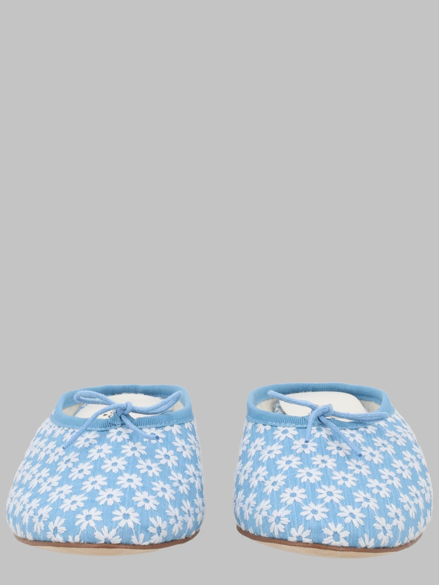 Repetto Camille Mule — Blue by Repetto