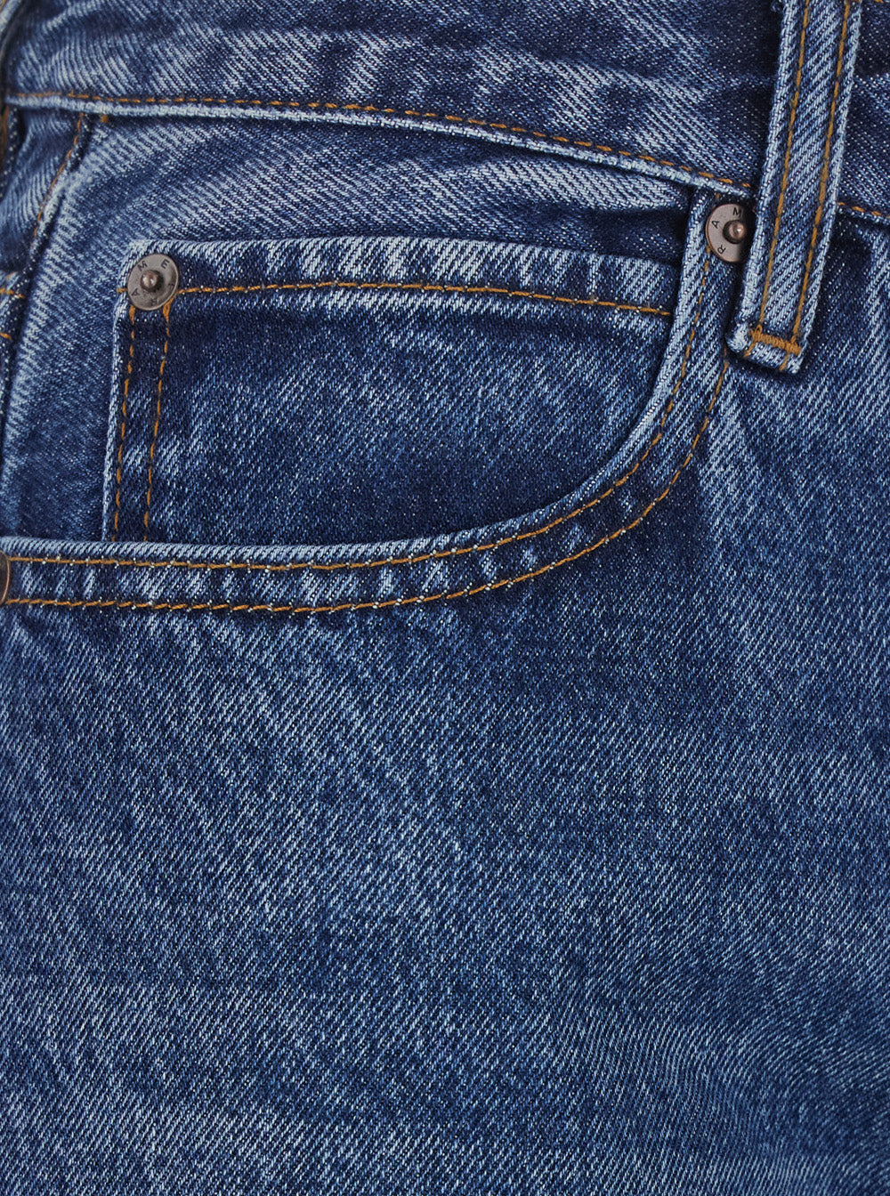 Frame The Bow Jeans — Blue, view 2
