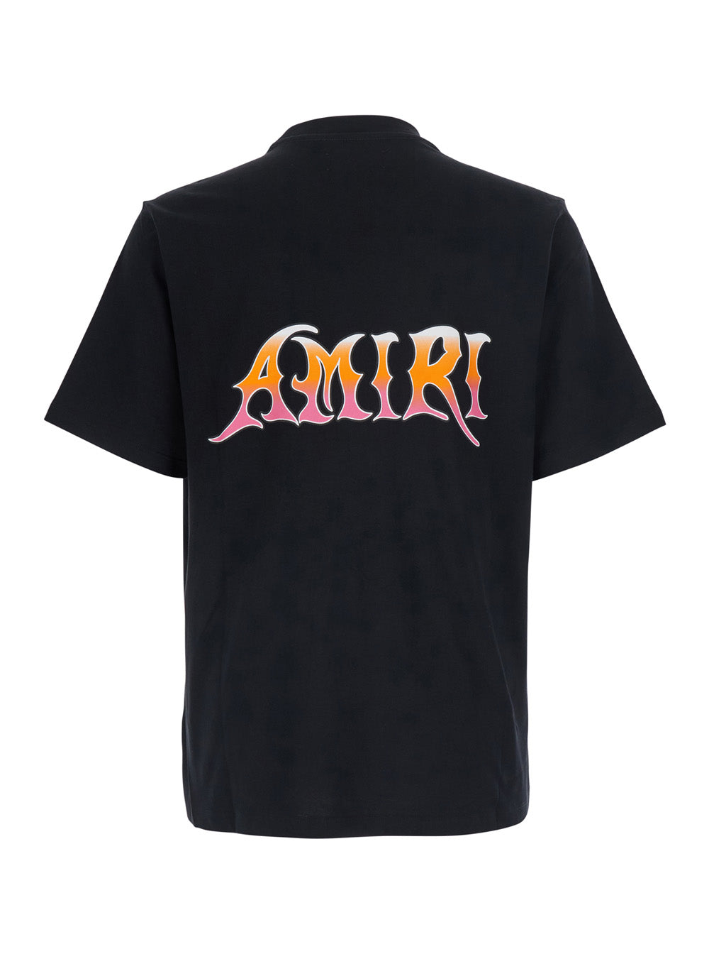 Amiri MA SURF Flame-Print T-Shirt — Black, view 2