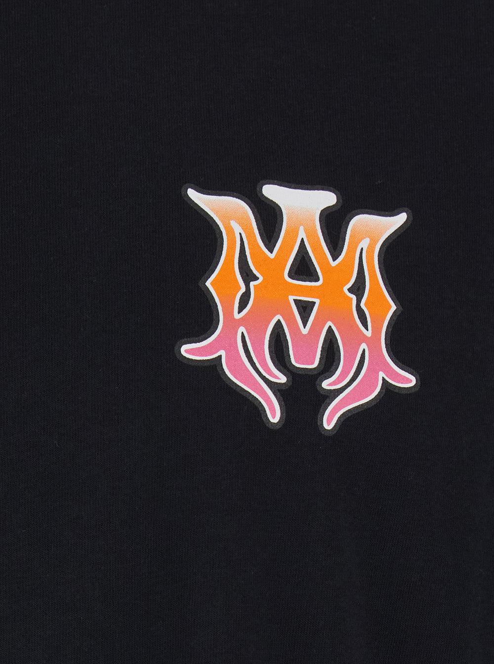Amiri MA SURF Flame-Print T-Shirt — Black, view 3