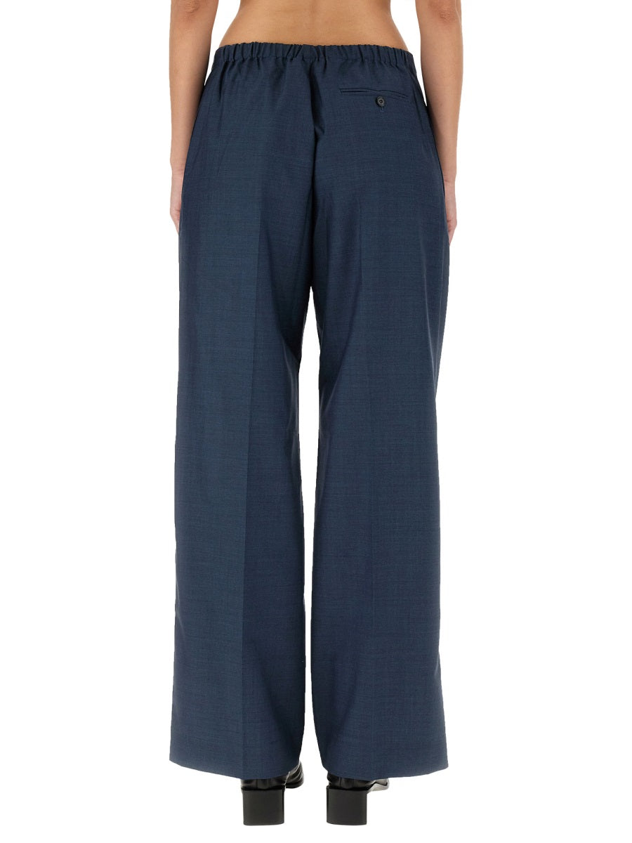 Acne Studios Wool Trousers — Blue by Acne Studios