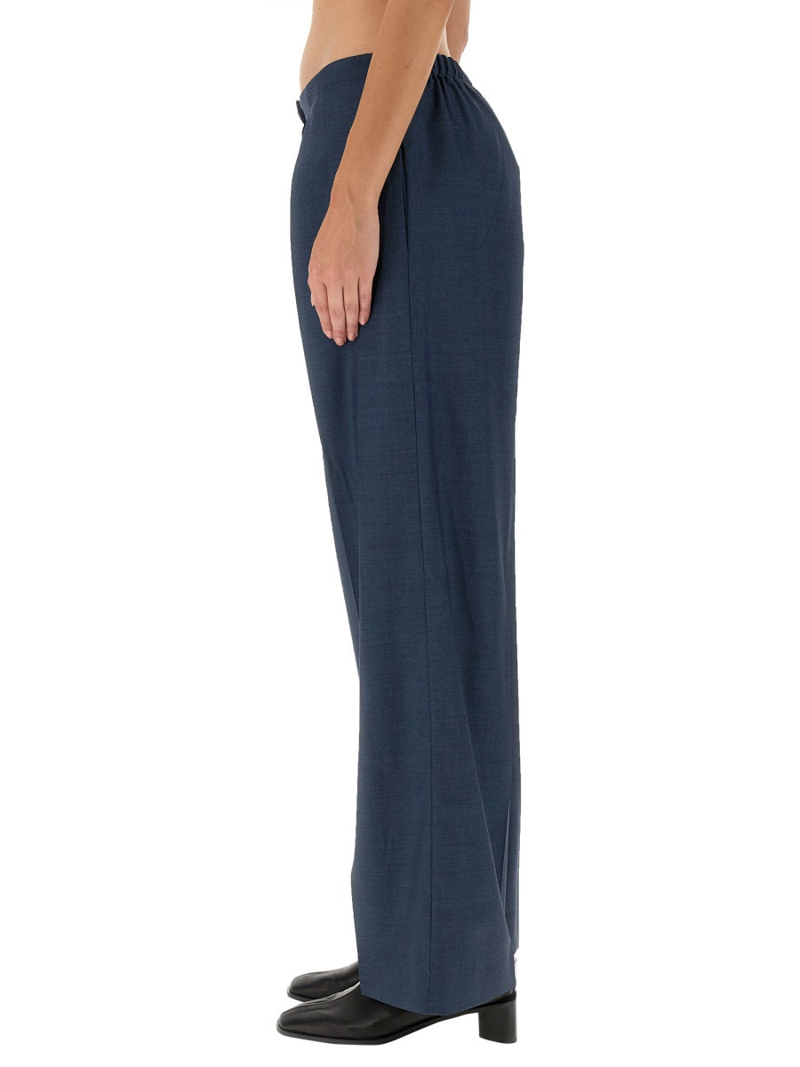 Acne Studios Wool Trousers — Blue, view 4