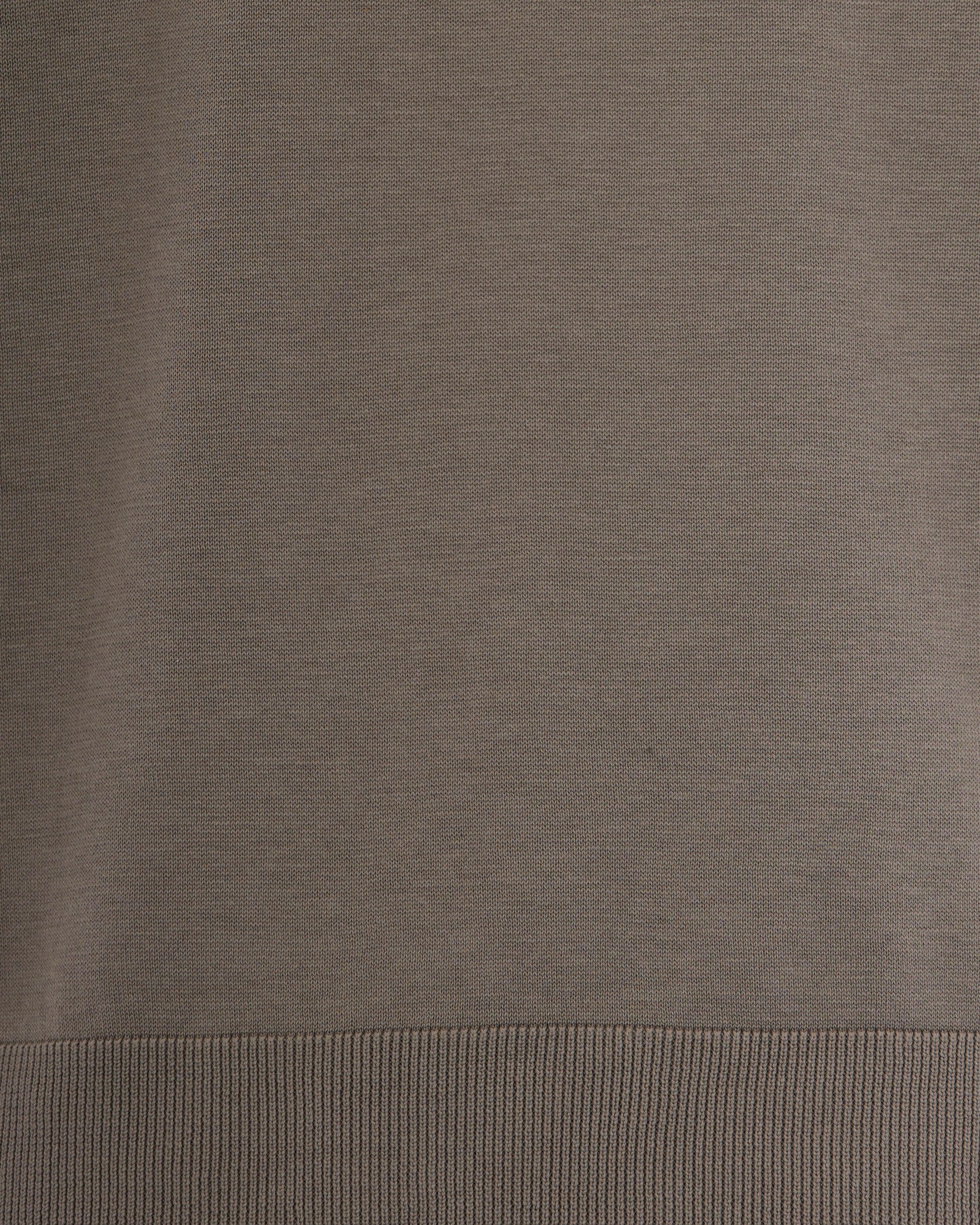 Paolo Pecora Silk and Cotton Knit T-Shirt — Gray, view 3