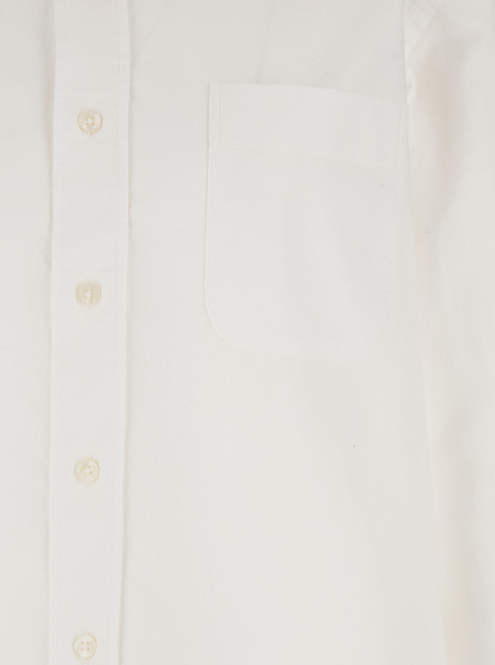 Sebago Oxford Button Down Shirt — White, view 3