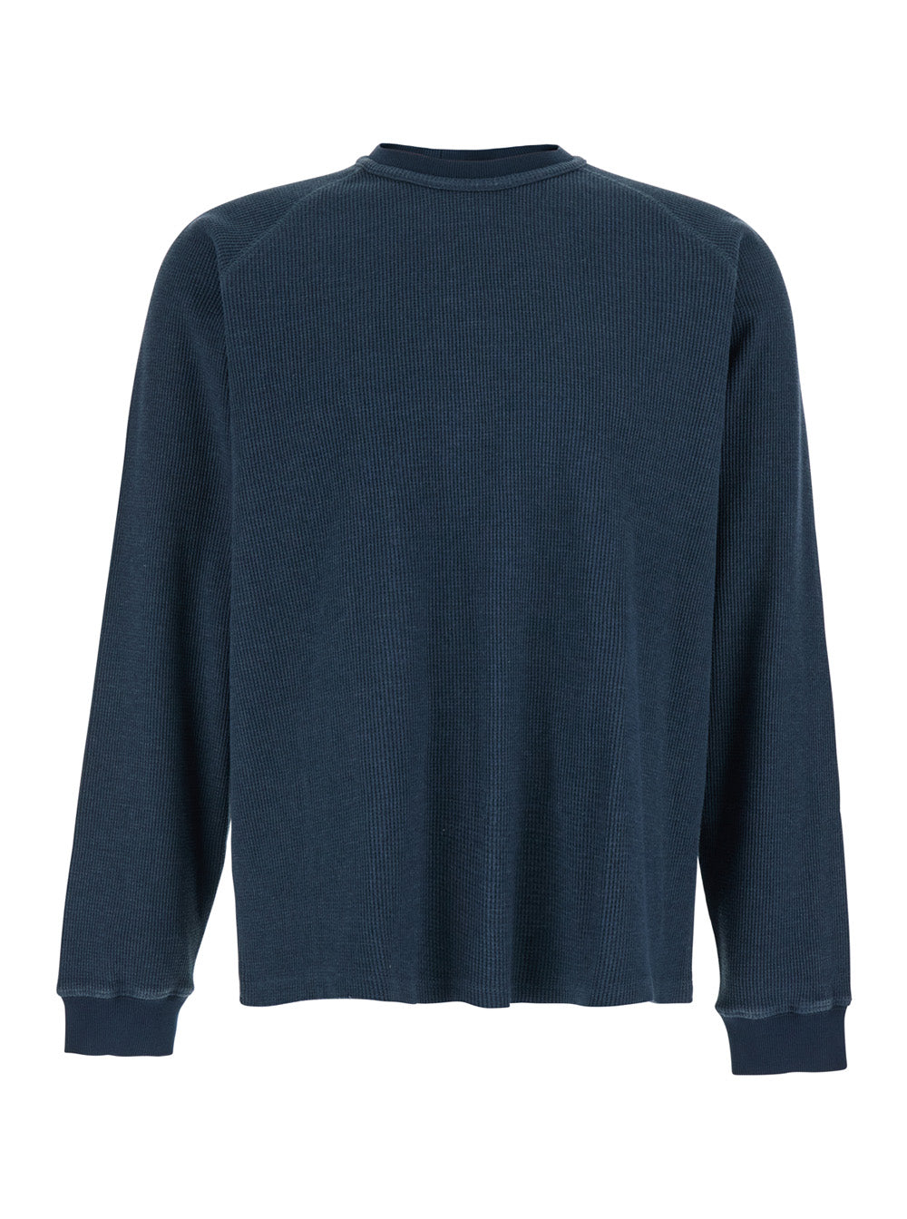 Coor Cotton-Blend Crew-Neck T-Shirt — Blue by Coor