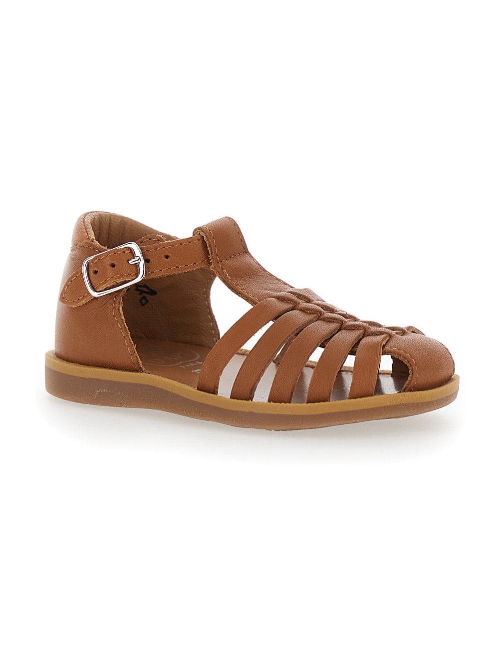 Pom D'Api Sandal — Brown, view 2