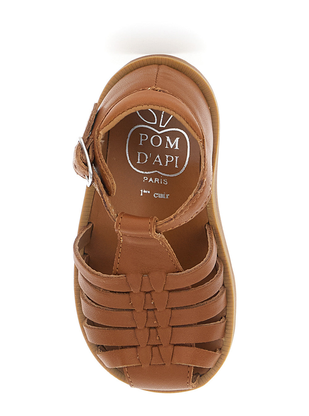 Pom D'Api Sandal — Brown, view 4