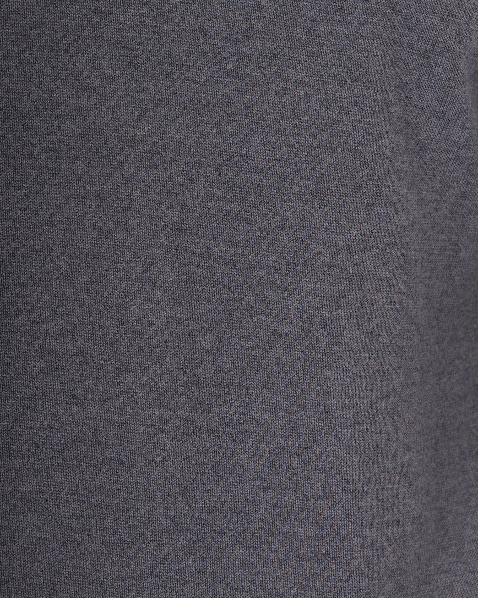 Eleventy Wool Crewneck Sweater — Gray, view 3