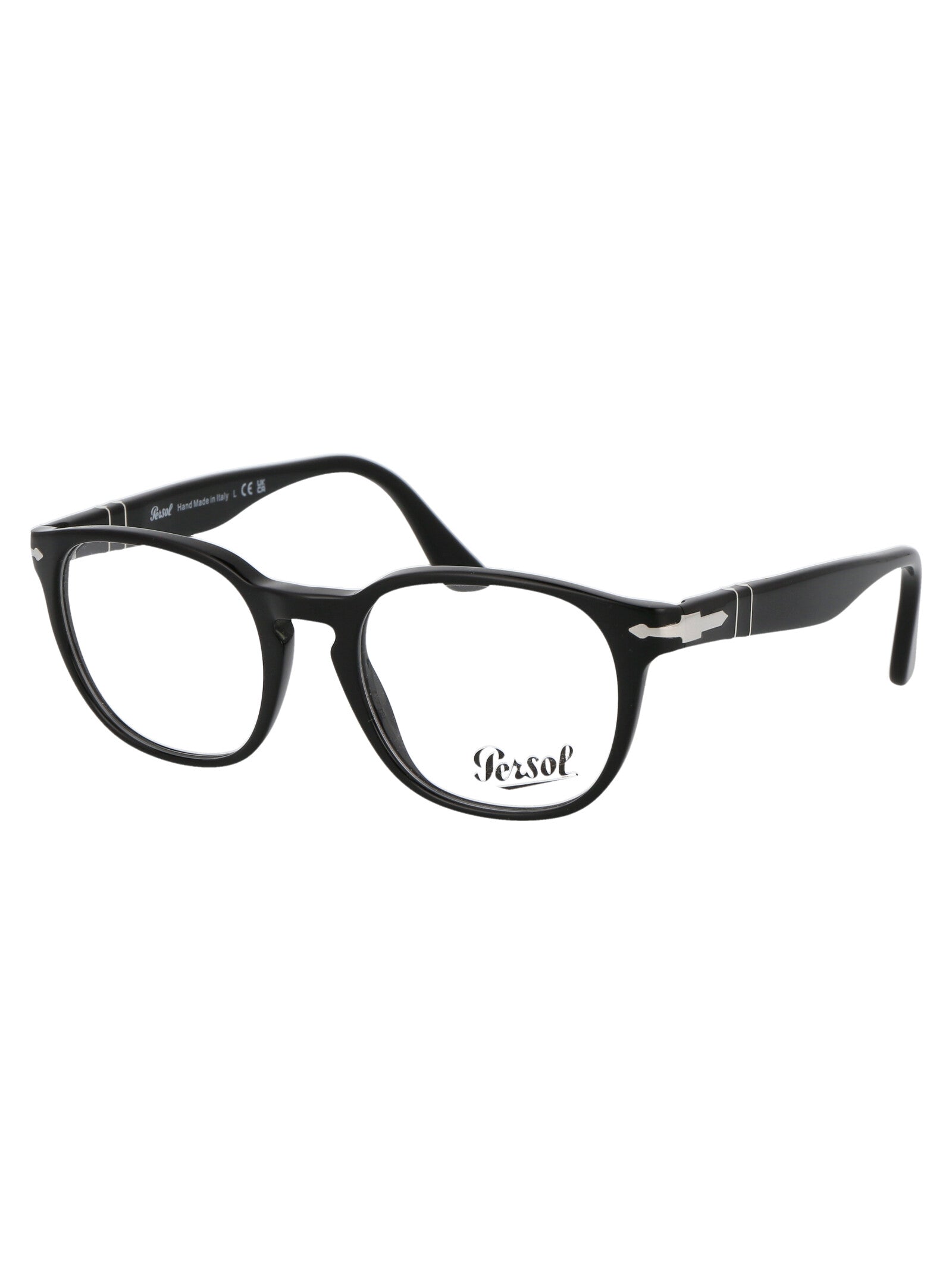 Persol 0PO3283V Acetate Eyeglasses — Black, view 2