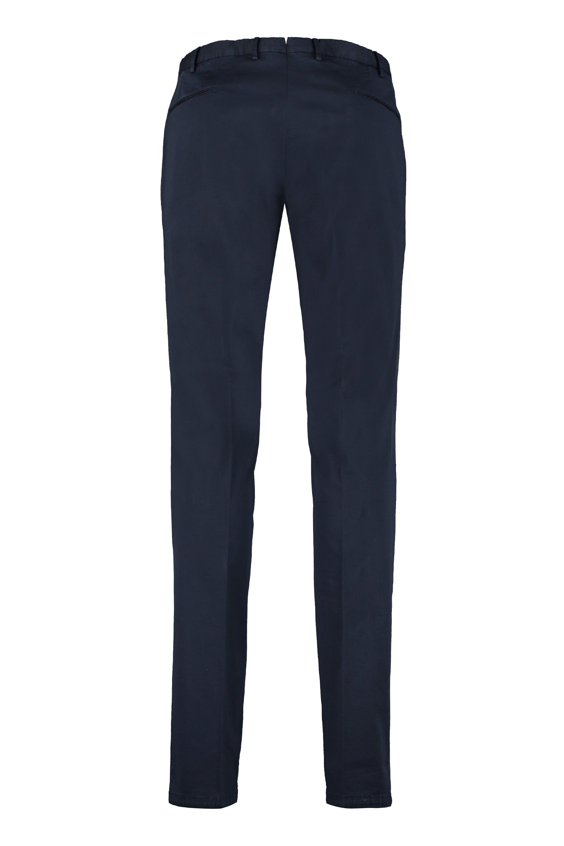 The Alphabet Stretch Cotton Chinos — Navy, view 2