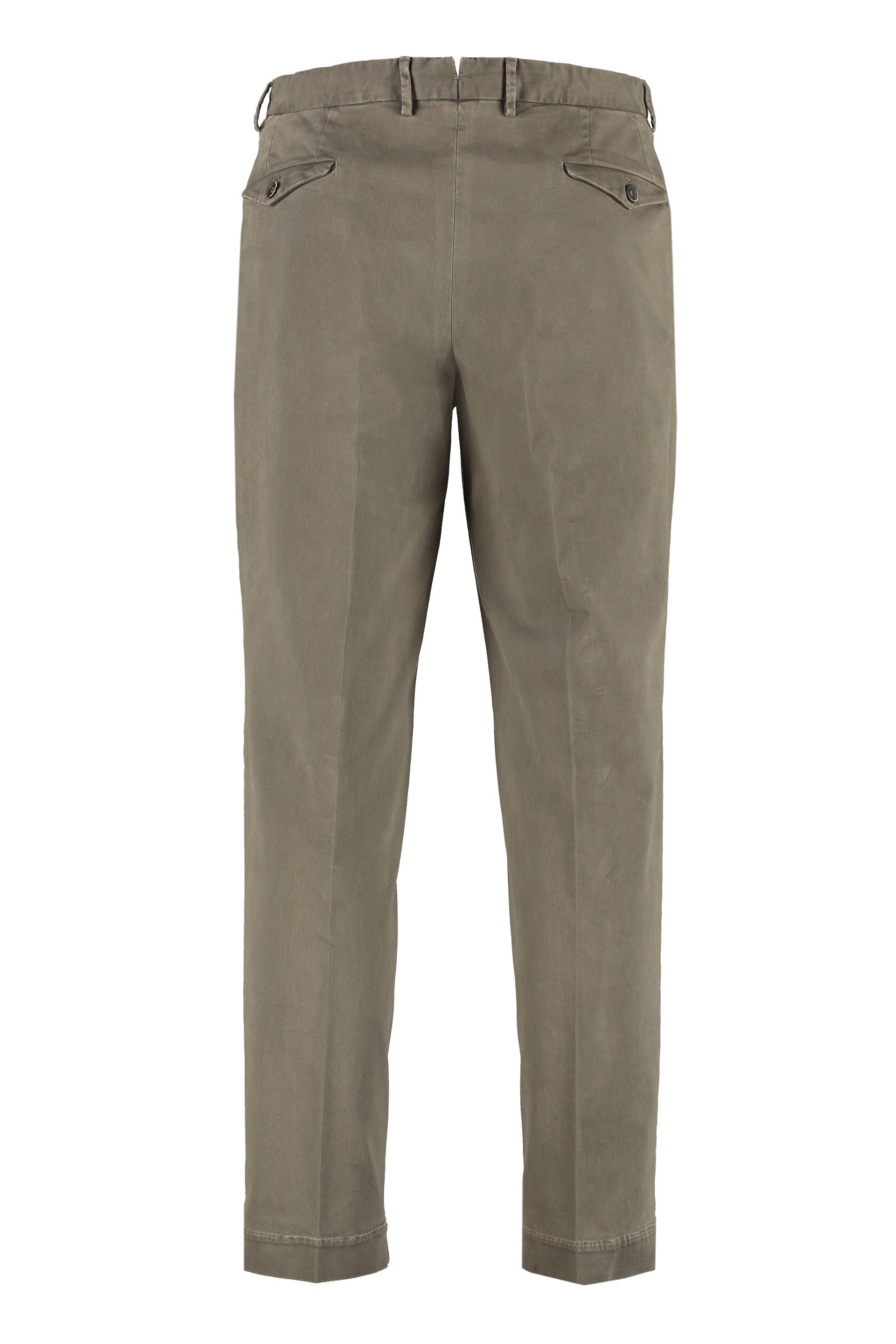 The Alphabet Stretch Cotton Chinos — Green, view 2