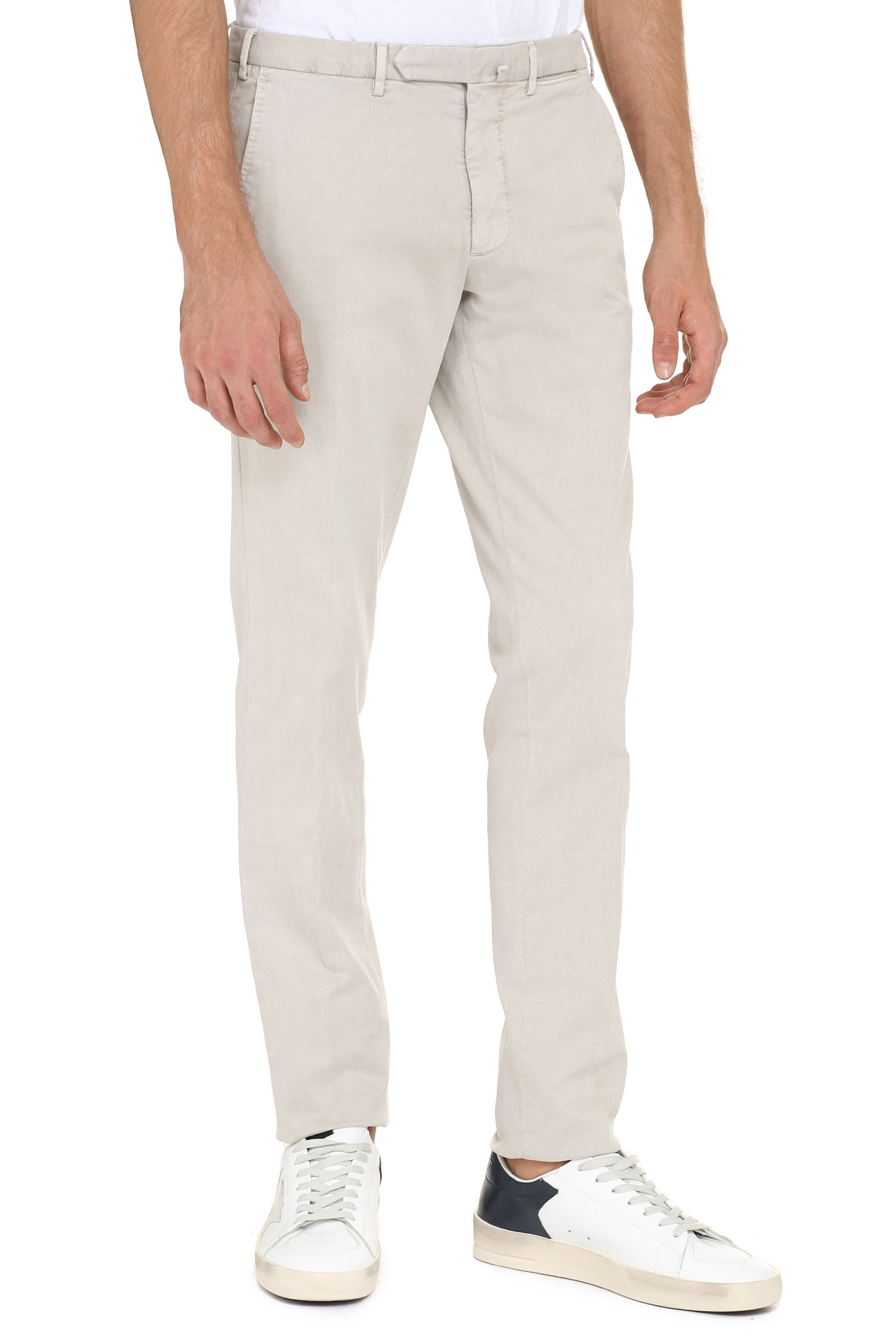 The Alphabet Stretch Cotton Chinos — Sand, view 3