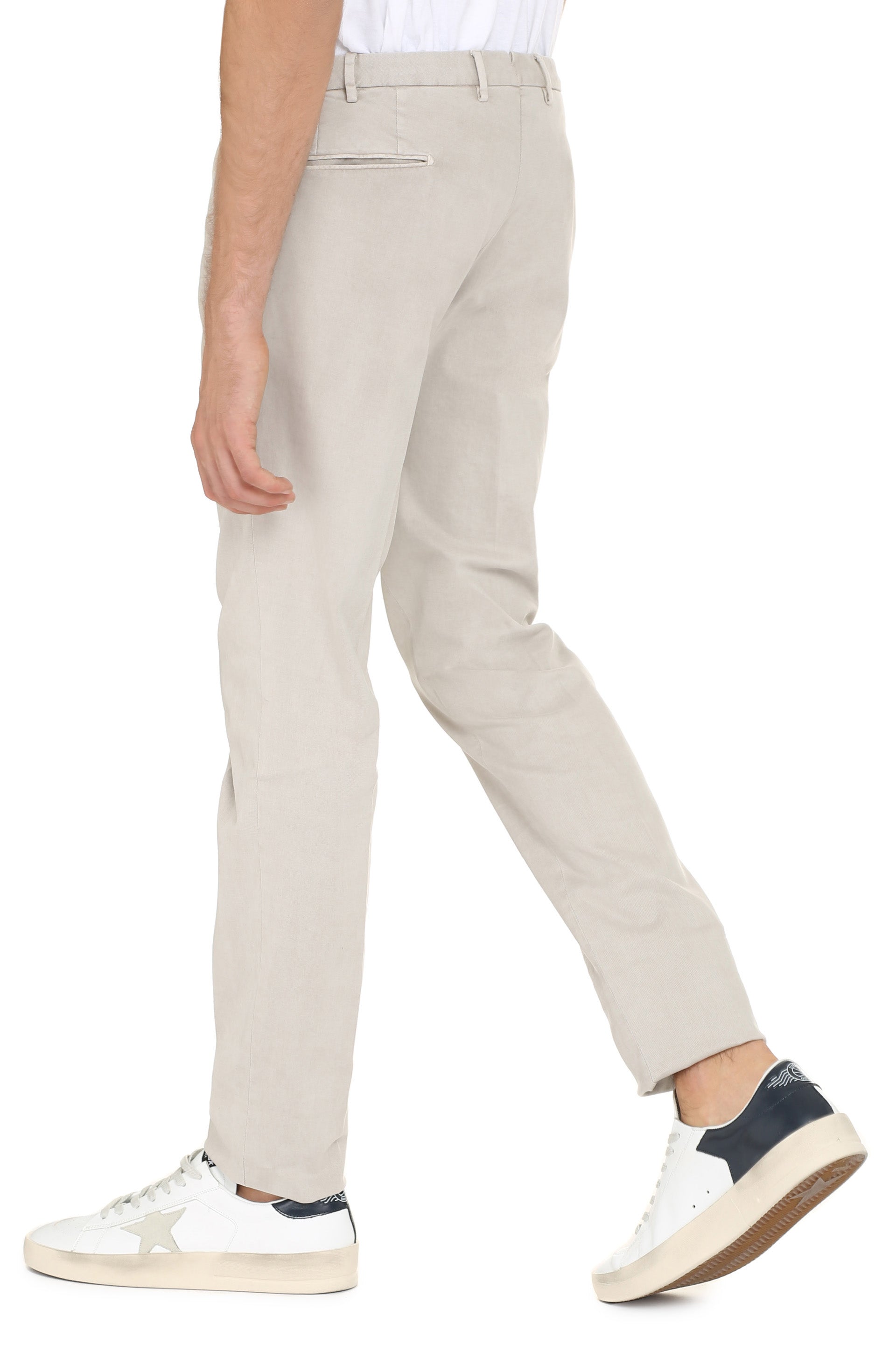 The Alphabet Stretch Cotton Chinos — Sand, view 4